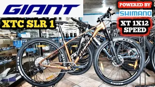 2022 GIANT XTC SLR 1 POWERED BY SHIMANO DEORE XT 1X12 SPEED