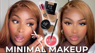 Minimal Everyday Makeup Using ONLY 6 *DRUGSTORE* Products | No Foundation Needed | 10 Minute Makeup