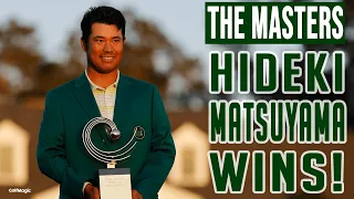 HIDEKI MATSUYAMA WINS THE MASTERS 2021!