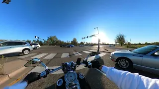 POV Of Harley - Motorcycle Ride ⋆ Harley Davidson Fat Bob in 4K