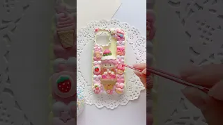 🔮🍬🔮#diy How to make a cute phone case #kawaii #squishy #craft #ideas #slime #art #clay #easy