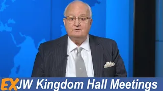 Anthony Morris JW Governing Body Kingdom Hall Meetings