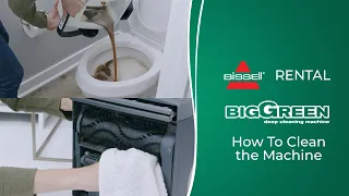 How to Clean the Machine | BISSELL® Big Green® Rental