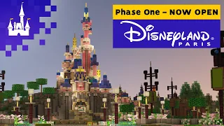 We built Disneyland Paris in Minecraft - and YOU can visit!