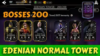 Edenian Normal Tower 2023 | 200 bosses | Beat By Gold Team | Mk Mobile