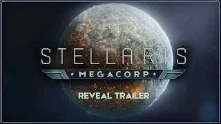 STELLARIS - Official MEGACORP Expansion Announcement Teaser Trailer (2018) HD