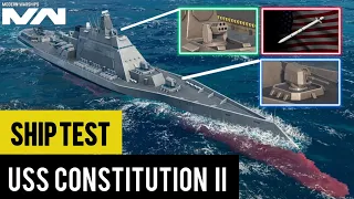 Modern Warships USS Constitution II (DDR-2000) New Destroyer Ship Test