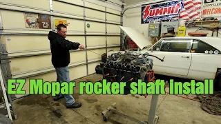 Easy Mopar rocker shaft install #NoNameNationals #Mopar #do-it-yourself