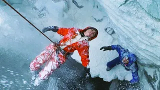 Climbers Trapped In a Frozen Cave After An Avalanche, One Of Them Is Badly Injured