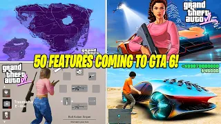 50 NEW Features coming to GTA 6! (GTA 6 Leaks)