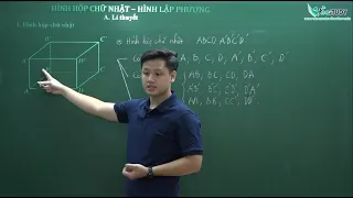 Toán lớp 7 - Hình hộp chữ nhật - Hình lập phương - Thầy Lê Ngọc Diên - Vinastudy.vn