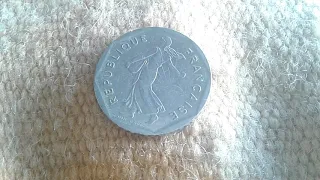 $ 1,000.000 for this Rare French Coin 2 Francs 1981  Coin