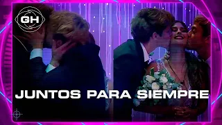 Besos y muchas emociones en el casamiento de Marcos, Julieta y Nacho - Gran Hermano 2022