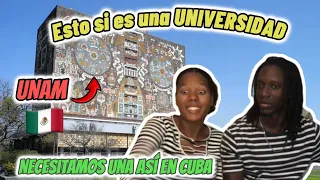 CUBANOS REACCIONAN a la UNAM😱 LA MEJOR UNIVERSIDAD DE MÉXICO 🇲🇽/ QUEDAMOS IMPRESIONADOS CON TODO!