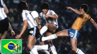 Argentina vs. Brazil | Copa América 1979 | Group-Stage [BRAZILIAN BROADCAST]