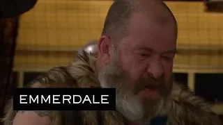 Emmerdale - Paddy Exposes Bear Wolf's Shocking Secret!