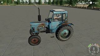 Мод трактор Belarus MTZ 80 v0.1.0.0 для FS 19