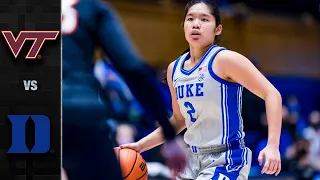 Virginia Tech vs. Duke Women's Basketball Highlights (2021-22)