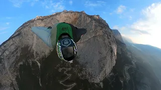 Wingsuit BASE Jump / Monte Brento / Italy / 2023 / Insta 360 X2