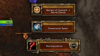 Secrets of Azeroth 1 - A Preservationist / Ceremonial Spear
