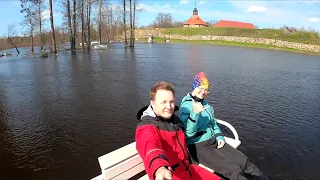 Небывалый весенний паводок в Приозерске.