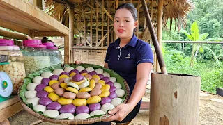 The process of making Sun Cake Bring to the market to sell - Daily life | Trieu Mai Huong