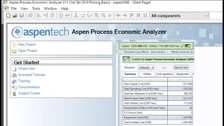 Economic Analysis in Aspen HYSYS