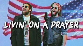 LIVING ON A PRAYER - Bon Jovi - (METAL cover by Jonathan Young & Caleb Hyles)