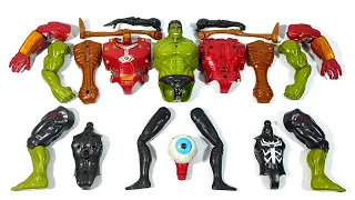 Merakit Mainan Avengers Superhero toys Venom, Siren Head, Siren Head, Hulk Buster Marvel Story