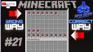Minecraft How To Farm Nether Wart Correctly #Shorts