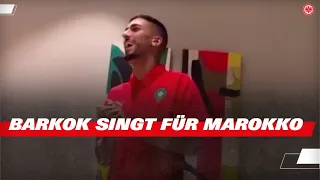 Aymen Barkok singt im Nationalteam Marokkos | Eintracht Frankfurt