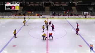 2019 IIHF | World Championship | U20 | Division II Group A | Roumania vs. Espania | 3rd period