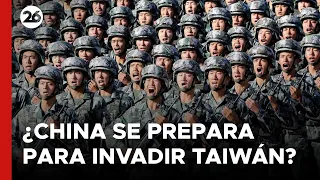⚠️  ¿China se prepara para invadir Taiwán?