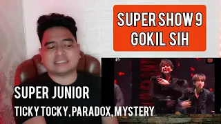 Reaction SUPER JUNIOR - TICKY TOCKY, PARADOX, MYSTERY | SUPER SHOW 9