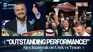 Alex Krassyuk says Usyk 'Exhausted' Fury physically and mentally during their fight 😮‍💨 #FuryUsyk 🇸🇦