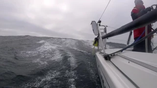 J/109 "Junkyard Dog" 19 knots of boat speed 2017 Coastal Cup