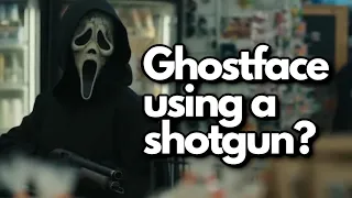 Ghostface using a shotgun?! | Scream VI discussion