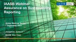 Proposed International Standard on Sustainability Assurance - September 7, 2023