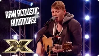 Stripped back and RAW ACOUSTIC auditions | The X Factor UK