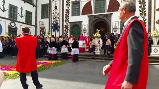 Início da Procissão do Sr. Santo Cristo dos Milagres 2018 Ilha São Miguel