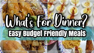 What's For Dinner? | Easy Budget Friendly Meals | Family Meals | Ep #35