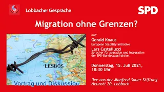 Lobbacher Gespräche „Migration ohne Grenzen?“ mit Gerald Knaus