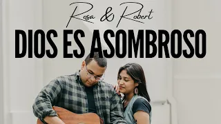 ROBERT & ROSA - Mi Dios es Asombroso (Lyric Video) (My God is Awesome - Charles Jenkins)