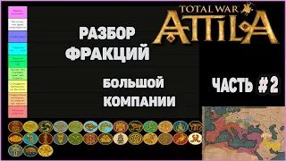 Total War: Attila. Разбор фракций Большой компании. Часть 2.