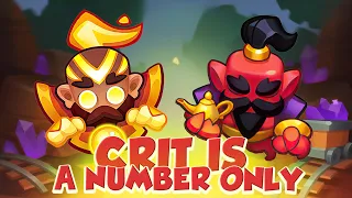 Crit is just a Number! MONK vs GENIE! PVP Rush Royale