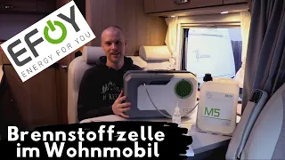 Efoy Brennstoffzelle im Wohnmobil Autark Strom erzeugen