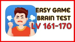 Easy Game Brain Test Level 161 162 163 164 165 166 167 168 169 170 Walkthrough Solution