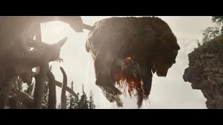 Predator vs Bear fight scene | Prey (2022)