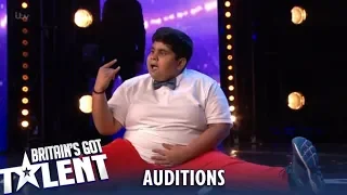 Akshat Singh: Incredible Fun Indian Dance Kid Gets The GOLDEN BUZZER!😲 Britain's Got Talent 2019