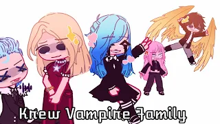 - 🧛▪︎Krew Vampire Family Skit ▪︎♠️ - || Vampire Family AU 🎱 || GC 🧸